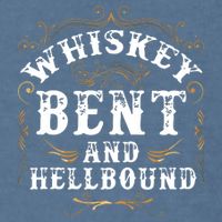 Whiskey Bent And Hellbound Shirts Funny Whiskey Bourbon Garment-Dyed Sweatshirt