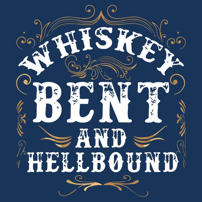 Whiskey Bent And Hellbound Shirts Funny Whiskey Bourbon Cooling Performance Crew T-Shirt