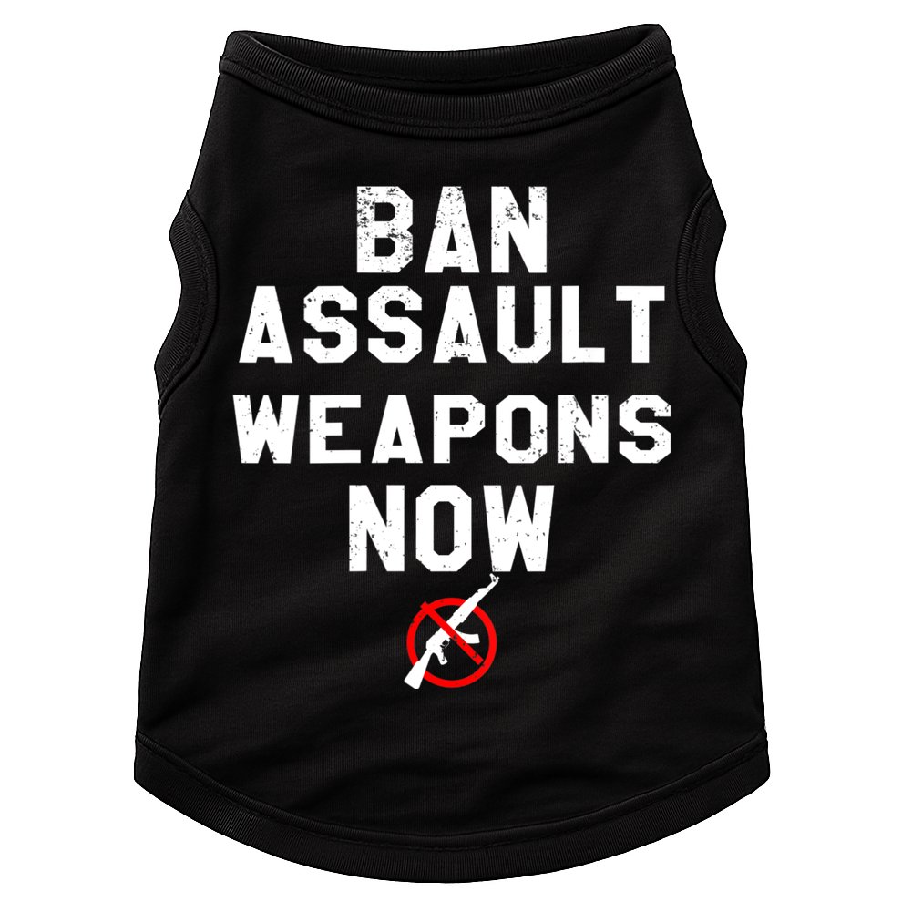 Womens Ban Assault Weapons Now Anti Gun March Doggie Tank