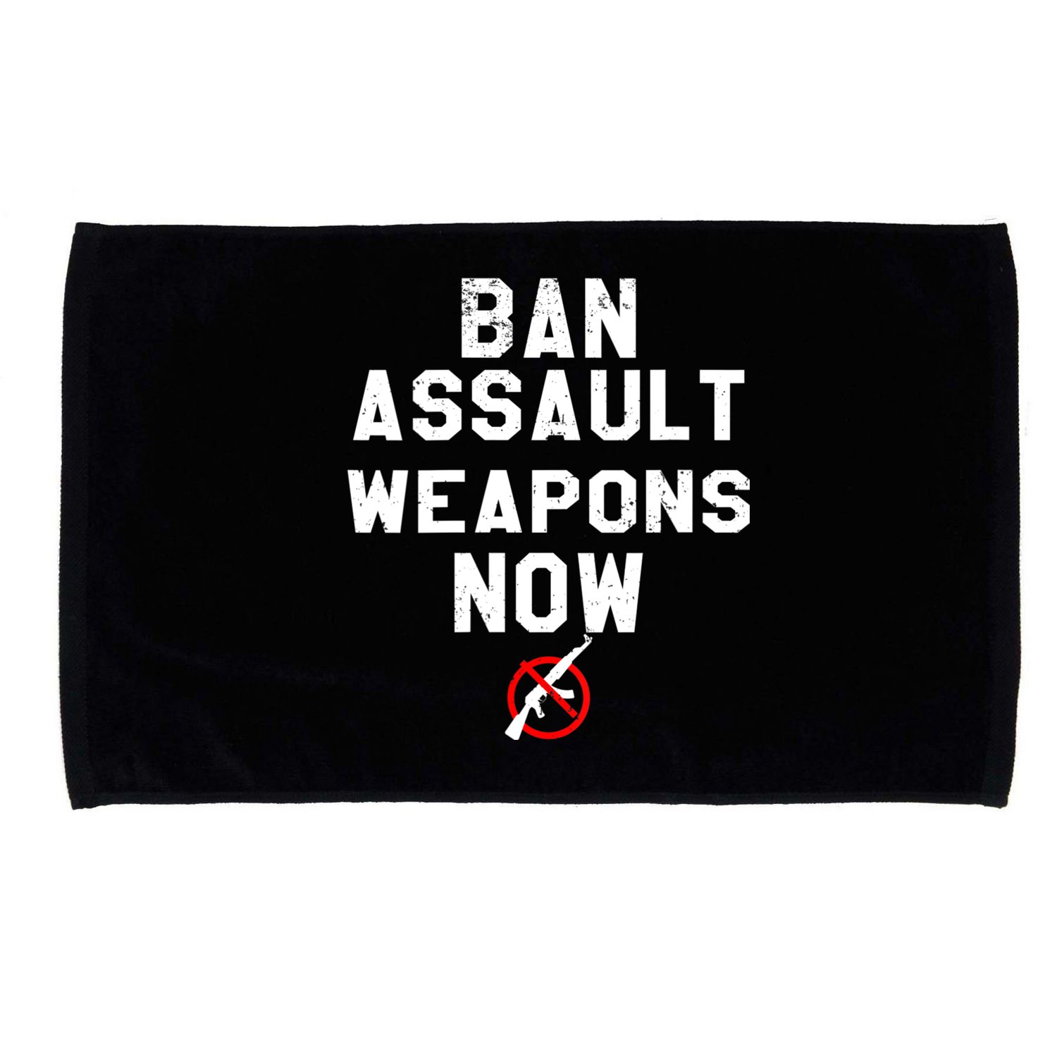 Womens Ban Assault Weapons Now Anti Gun March Microfiber Hand Towel