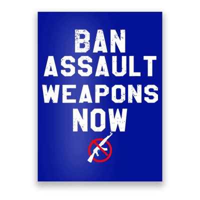 Womens Ban Assault Weapons Now Anti Gun March Poster