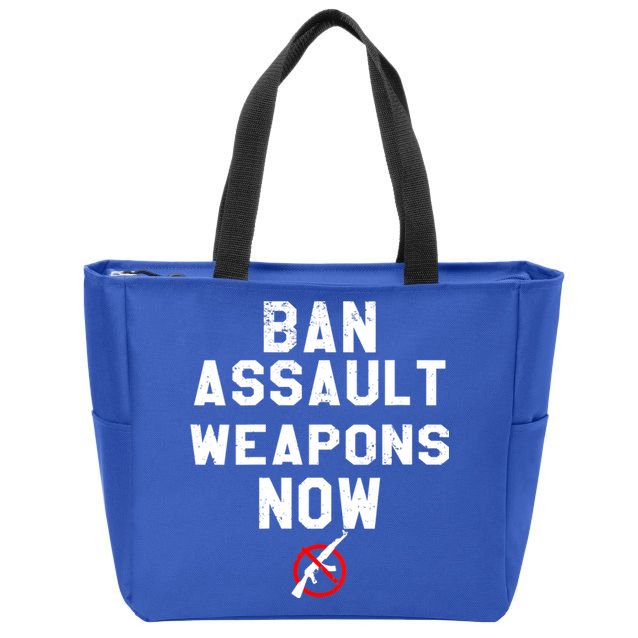Womens Ban Assault Weapons Now Anti Gun March Zip Tote Bag