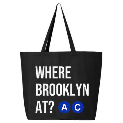 Where Brooklyn At Ac Nyc Train 25L Jumbo Tote