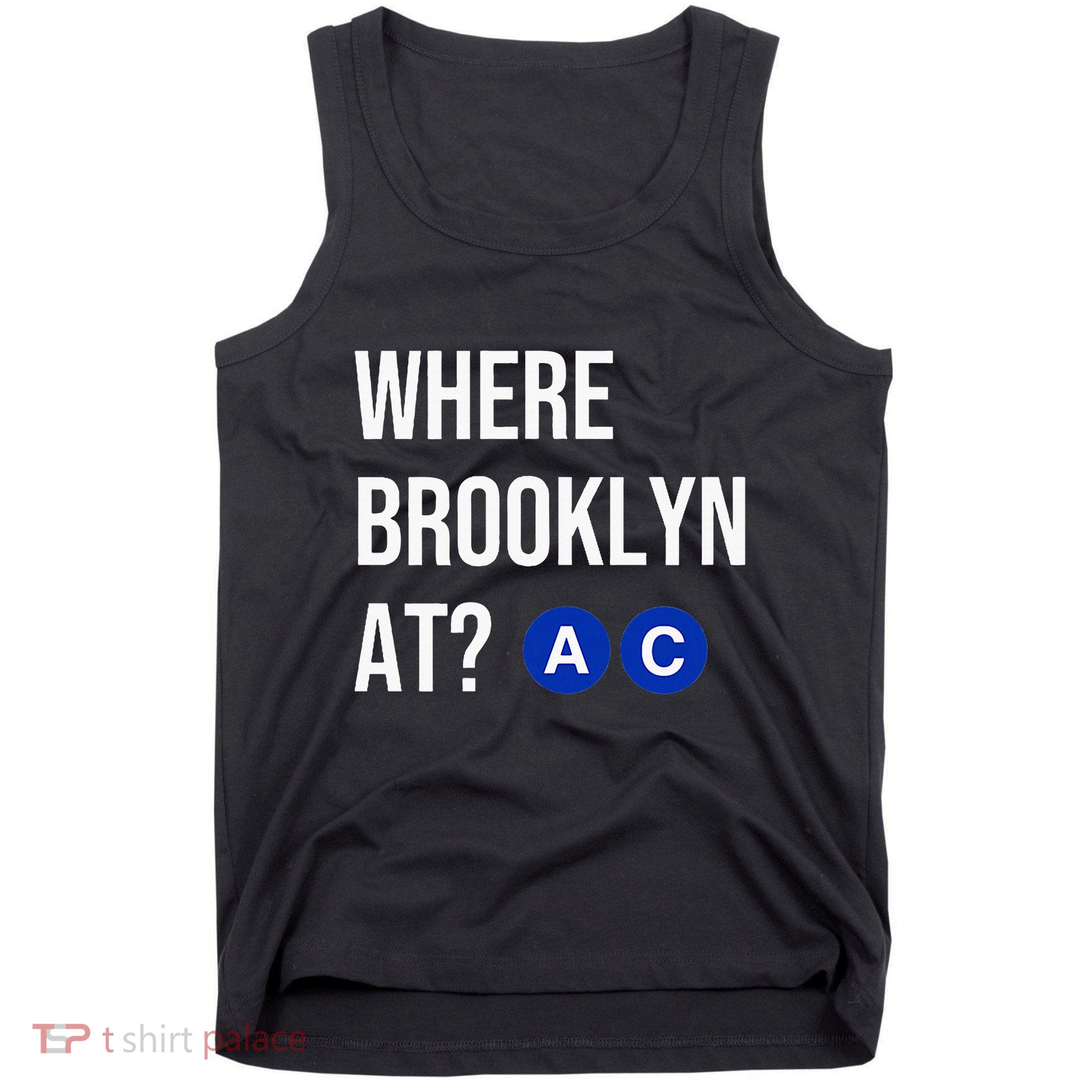 Where Brooklyn At Ac Nyc Train Tank Top
