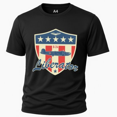 Ww2 Bomber Airplane 24 Liberator Performance Shirt