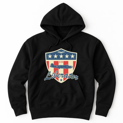 Ww2 Bomber Airplane 24 Liberator Hoodie