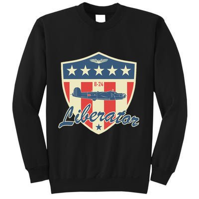 Ww2 Bomber Airplane 24 Liberator Sweatshirt