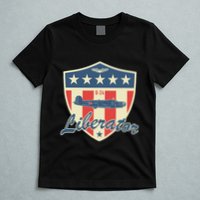 Ww2 Bomber Airplane 24 Liberator T-Shirt