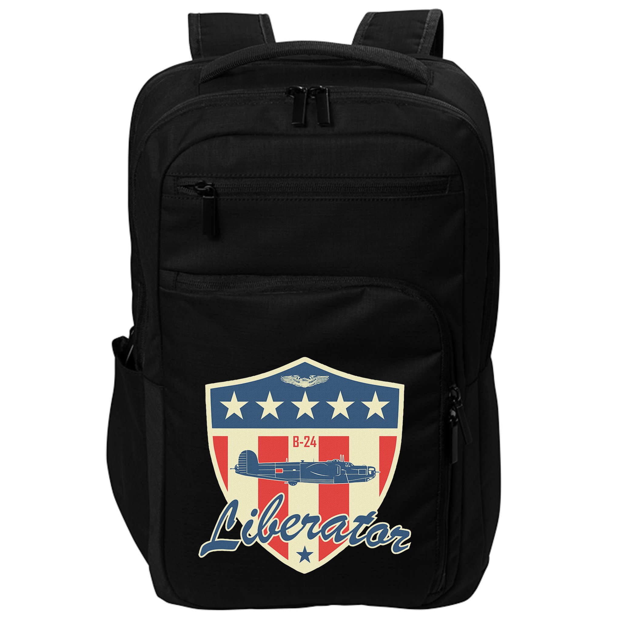 Ww2 Bomber Airplane 24 Liberator Impact Tech Backpack