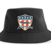 Ww2 Bomber Airplane 24 Liberator Sustainable Bucket Hat