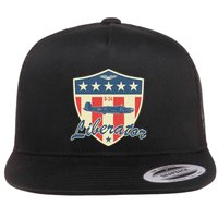 Ww2 Bomber Airplane 24 Liberator Flat Bill Trucker Hat