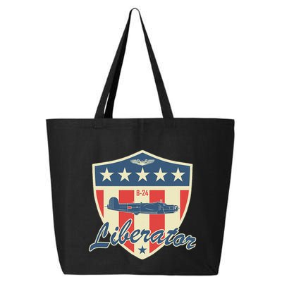 Ww2 Bomber Airplane 24 Liberator 25L Jumbo Tote