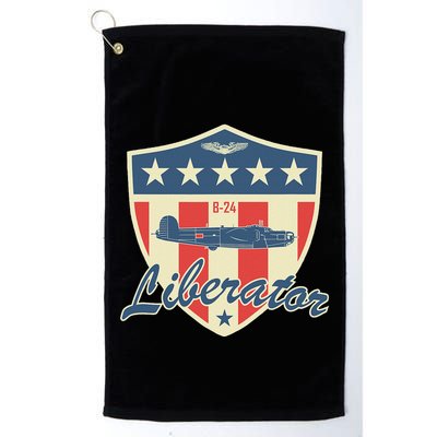 Ww2 Bomber Airplane 24 Liberator Golf Towel