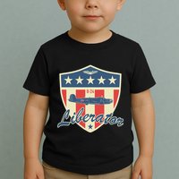 Ww2 Bomber Airplane 24 Liberator Toddler T-Shirt