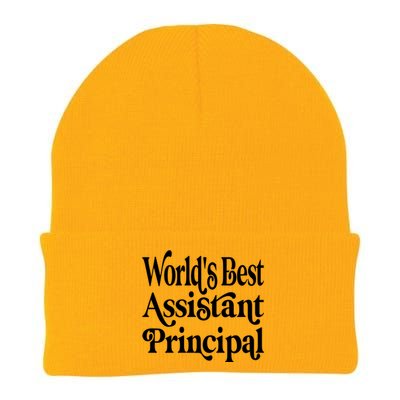 Worlds Best Assistant Principal For Assistant Principals Meaningful Gift Knit Cap Winter Beanie