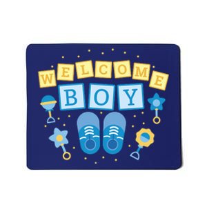 Welcome Baby Boy Gift Mousepad