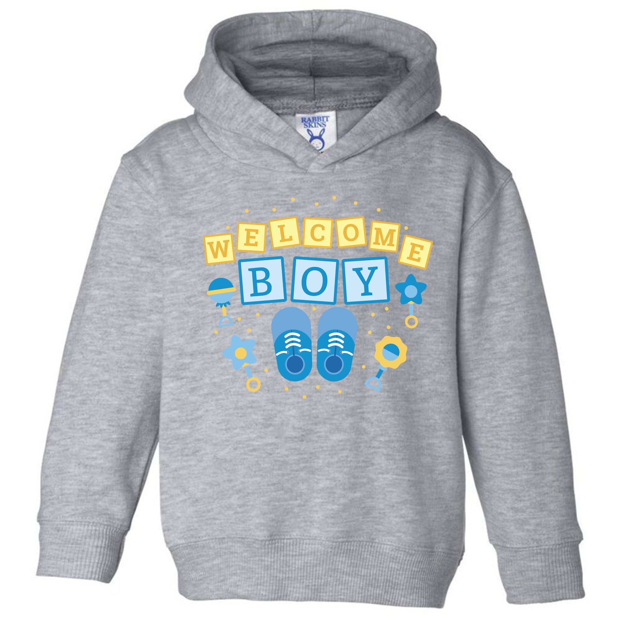 Welcome Baby Boy Gift Toddler Hoodie
