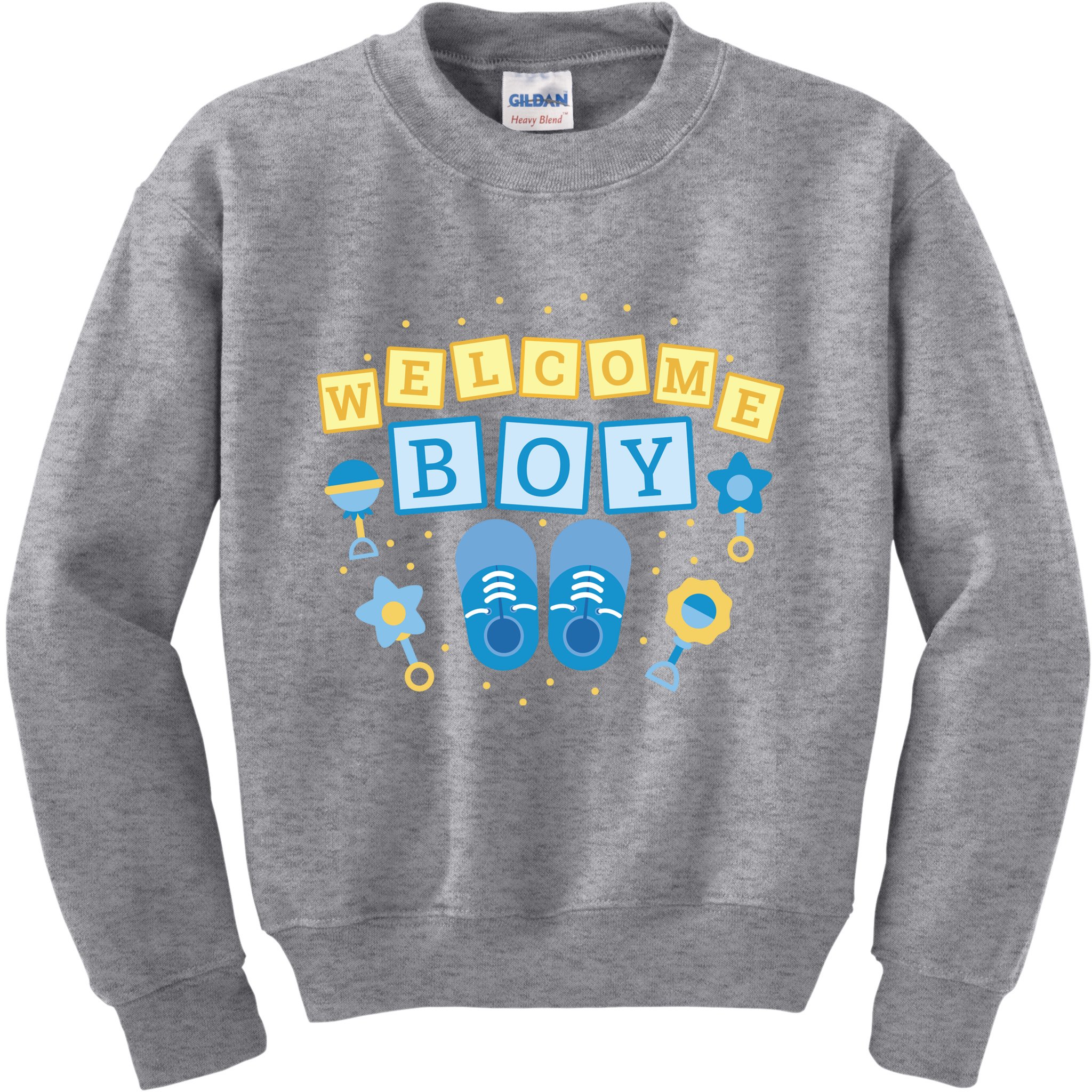 Welcome Baby Boy Gift Kids Sweatshirt