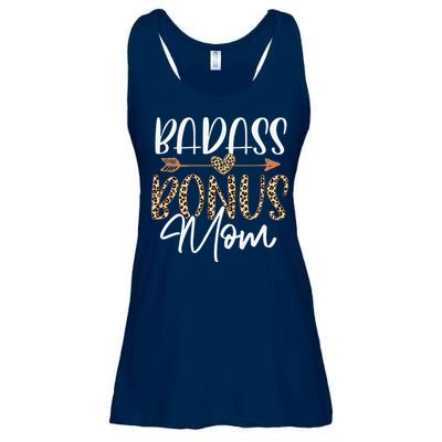 Wife Badass Bonus Mama Funny Step Mom Mothers Day Lady Women Ladies Essential Flowy Tank