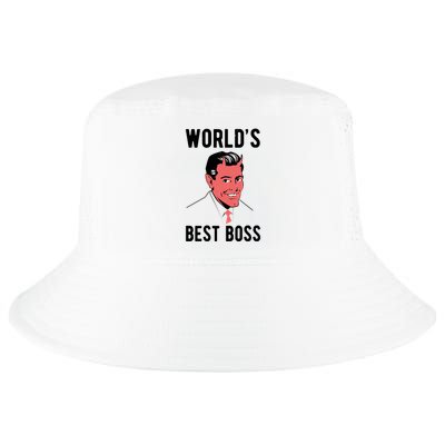 Worlds Best Boss Funny Evil Cool Comfort Performance Bucket Hat