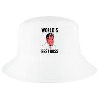 Worlds Best Boss Funny Evil Cool Comfort Performance Bucket Hat