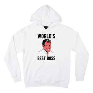 Worlds Best Boss Funny Evil Hoodie