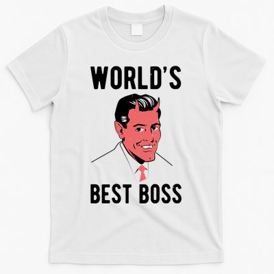 Worlds Best Boss Funny Evil T-Shirt