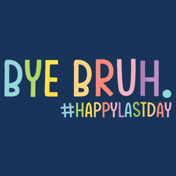 Womens Bye Bruh Teacher Happy Last Day Of School Hello Summer Funny VNeck Mesh Reversible Basketball Jersey Tank