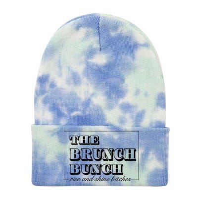 Women Brunch Bunch Ladies Retro Tie Dye 12in Knit Beanie