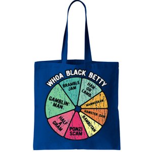 Whoa Black Betty Funny 70S Classic Rock Music Pie Chart Tote Bag