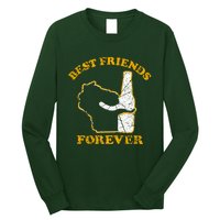 Wisconsin & Beer Best Friends Forever Long Sleeve Shirt