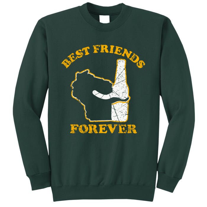 Wisconsin & Beer Best Friends Forever Sweatshirt