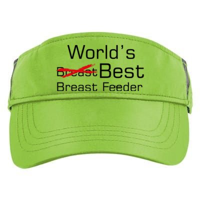 Worlds Best Breast Feeder Adult Drive Performance Visor