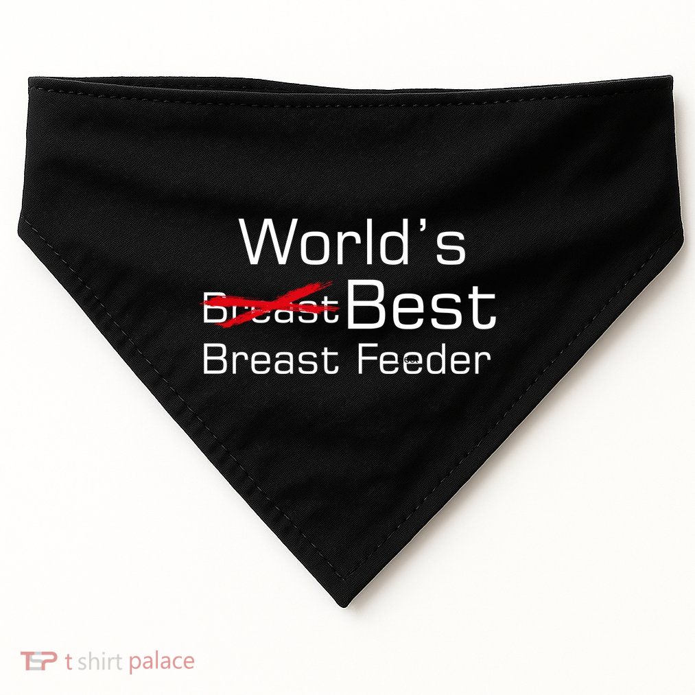 Worlds Best Breast Feeder USA-Made Doggie Bandana