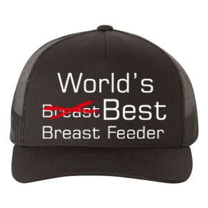 Worlds Best Breast Feeder Yupoong Adult 5-Panel Trucker Hat