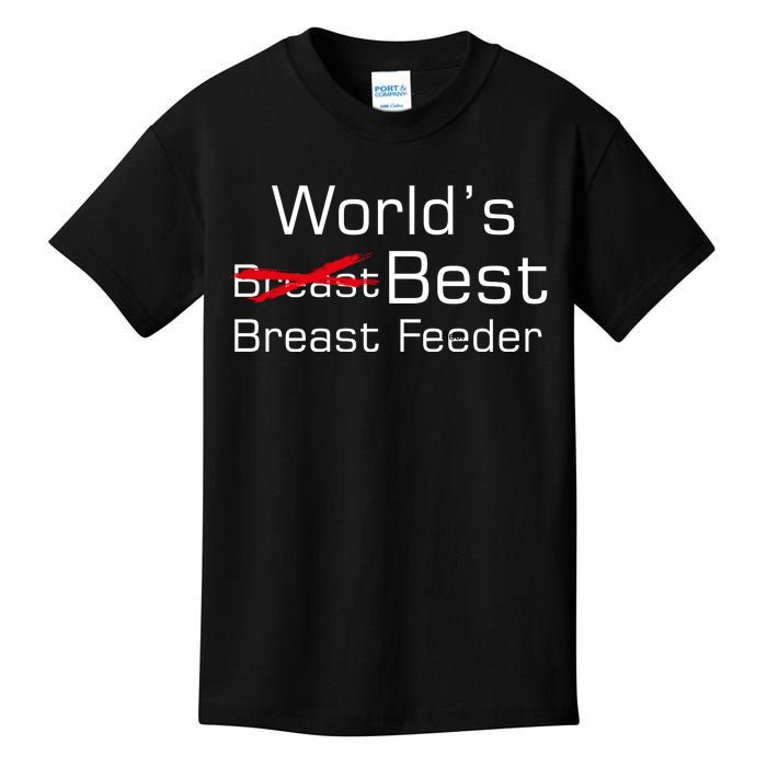 Worlds Best Breast Feeder Kids T-Shirt