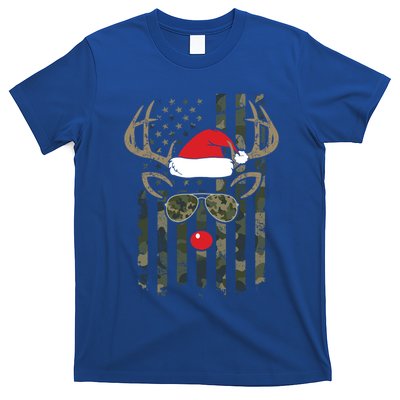 Whitetail Buck Bow Hunter Camo Funny Deer Hunting Christmas Great Gift T-Shirt