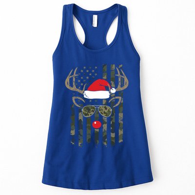 Whitetail Buck Bow Hunter Camo Funny Deer Hunting Christmas Great Gift Womens Tank Top