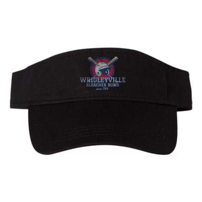 Wrigleyville Bleacher Bums Funny Baseball Valucap Bio-Washed Visor