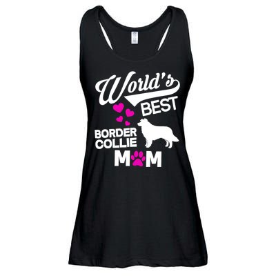 World's Best Border Collie Mom Ladies Essential Flowy Tank