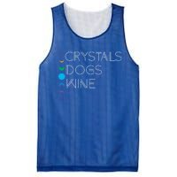 Witchy Bohemian Boho Crystals Dogs Wine Celestial Moon Witch Funny Gift Mesh Reversible Basketball Jersey Tank