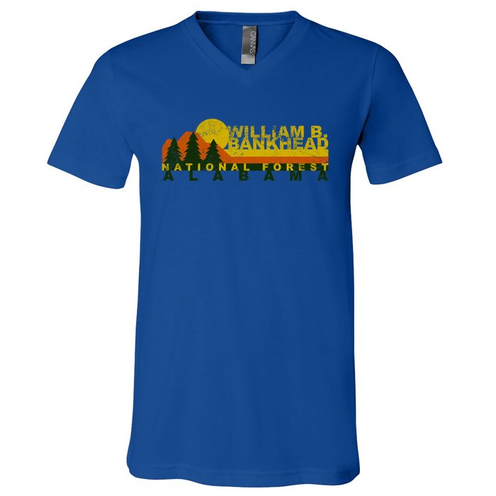 William B Bankhead National Forest Vintage Retro Great Gift V-Neck T-Shirt