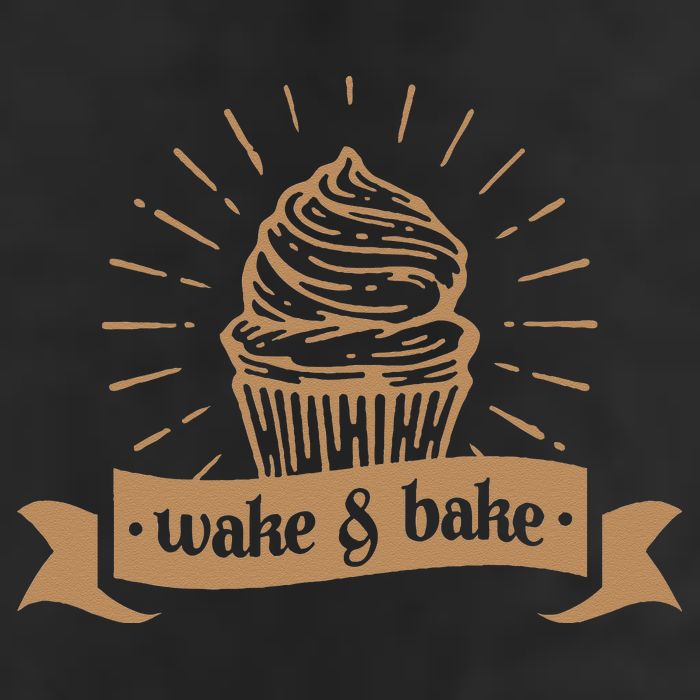 Wake & Bake Cupcake Baking Chef Adult Drive Performance Visor