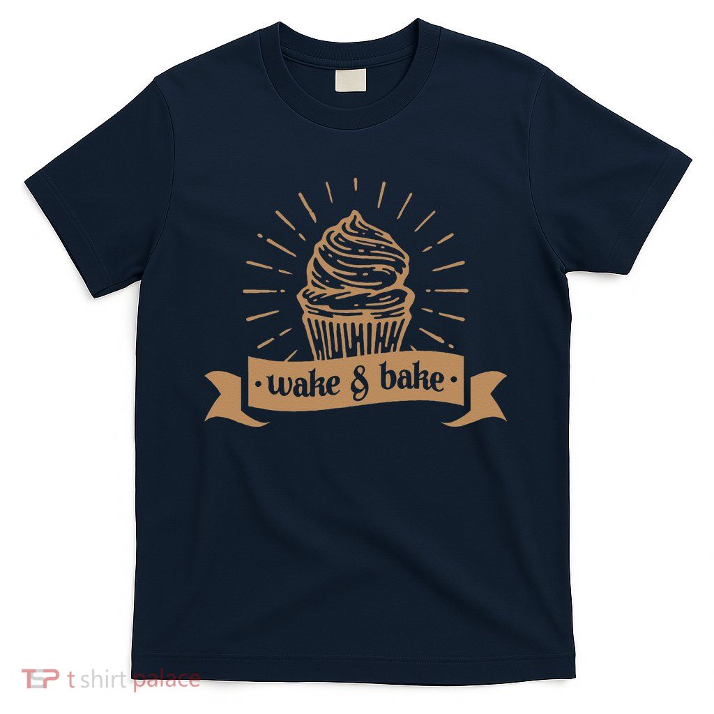 Wake & Bake Cupcake Baking Chef T-Shirt