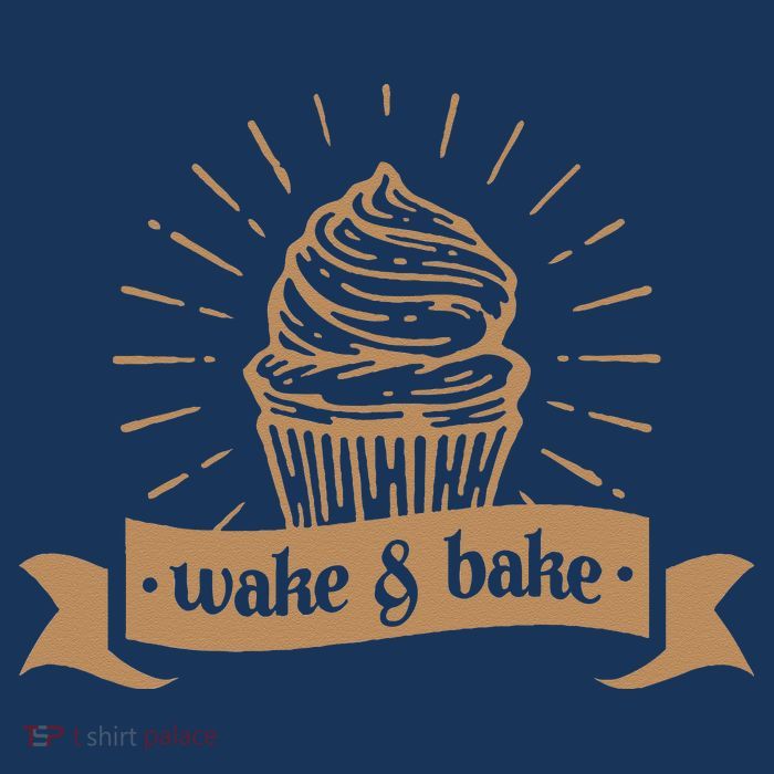 Wake & Bake Cupcake Baking Chef Button