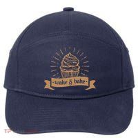 Wake & Bake Cupcake Baking Chef 7-Panel Snapback Hat