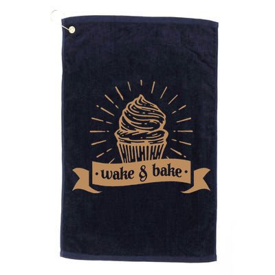 Wake & Bake Cupcake Baking Chef Golf Towel