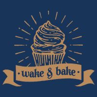Wake & Bake Cupcake Baking Chef Zip Tote Bag