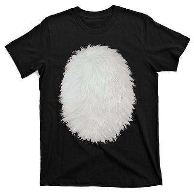 White Belly Costume Diy Cosplay Panda Bear Cat Skunk Deer T-Shirt