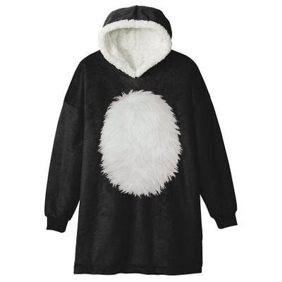 White Belly Costume Diy Cosplay Panda Bear Cat Skunk Deer Hooded Wearable Blanket